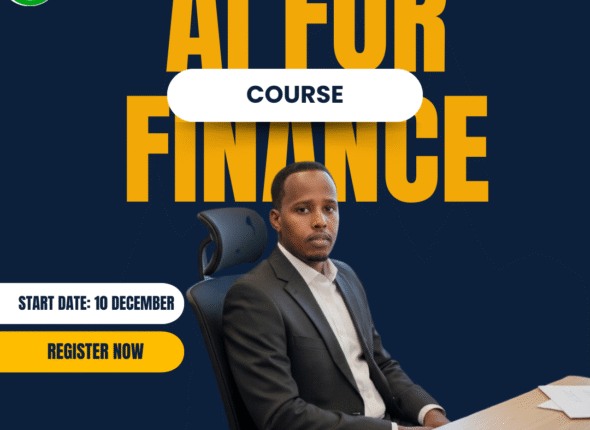 course poster AI for finance